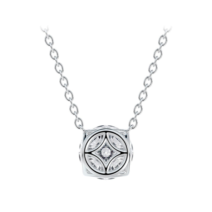 Forevermark necklace in 18k white gold