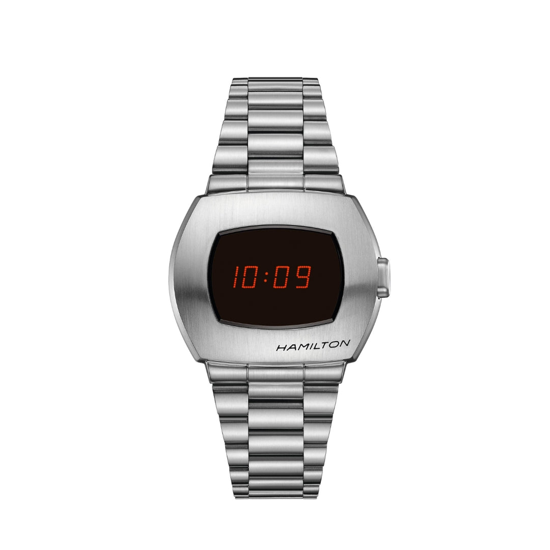 Hamilton American Classic PSR Digital Quartz Stainless Steel Watch 41 x 35 mm H52414130