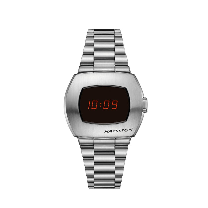Hamilton American Classic PSR Digital Quartz Stainless Steel Watch 41 x 35 mm H52414130