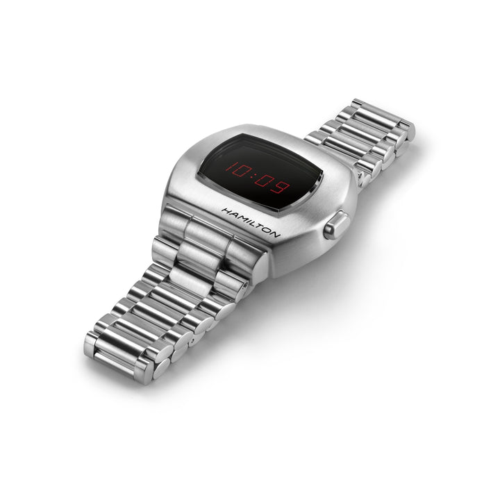 Hamilton American Classic PSR Digital Quartz Stainless Steel Watch 41 x 35 mm H52414130