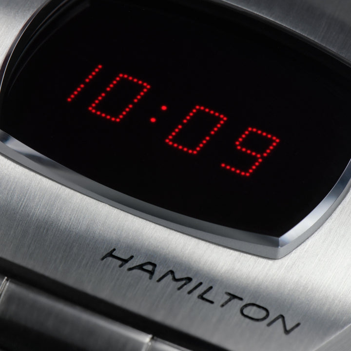 Hamilton American Classic PSR Digital Quartz Stainless Steel Watch 41 x 35 mm H52414130