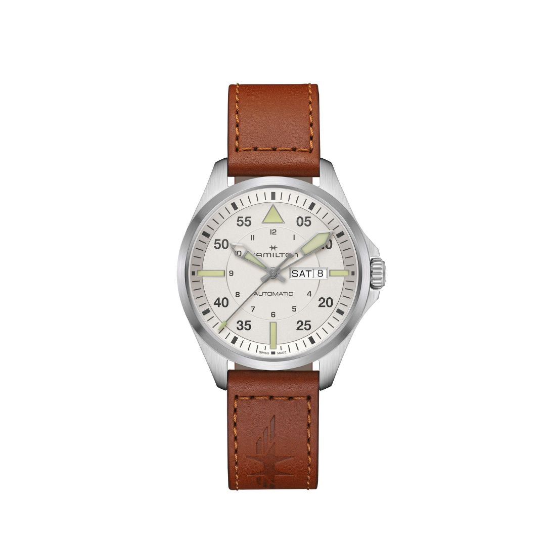 Hamilton Khaki Aviation Pilot Day Date Auto