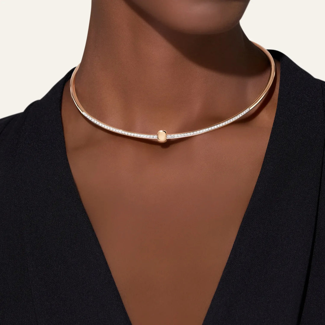 Collier Pomellato Together en or rose 18k diamants PCC5014-O7WHR-DB000