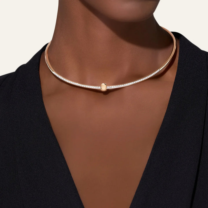 Collier Pomellato Together en or rose 18k diamants PCC5014-O7WHR-DB000