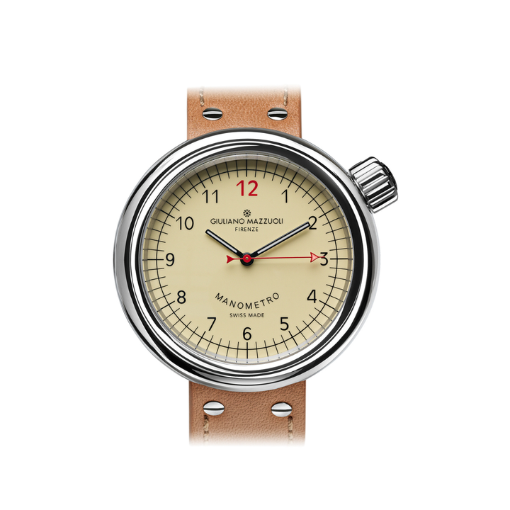 Giuliano Mazzuoli Manometro Ivory Watch