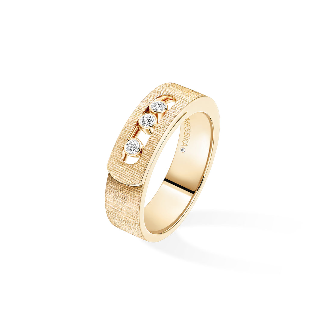 Messika Move Noa Ring in 18k Yellow Gold and Diamonds 14482-YG-54