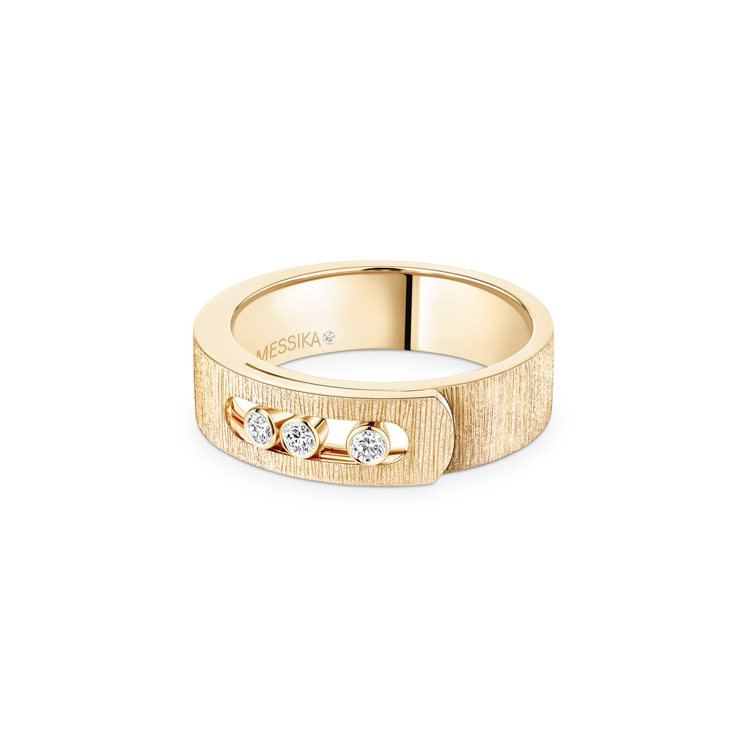 Messika Move Noa Ring in 18k Yellow Gold and Diamonds 14482-YG-54