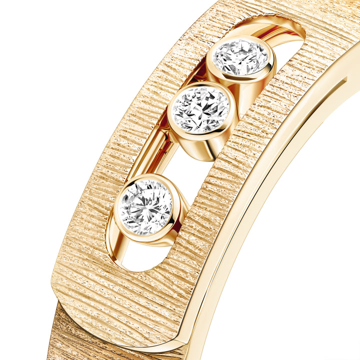Messika Move Noa Ring in 18k Yellow Gold and Diamonds 14482-YG-54