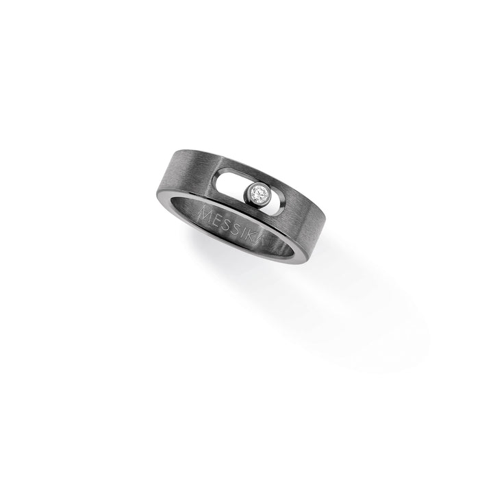Messika Move Titanium Graphite Ring PM