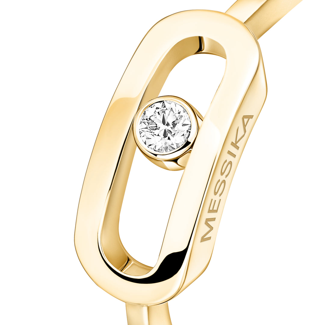 Bague Messika Move Uno en or jaune 18k et diamant 10055-YG