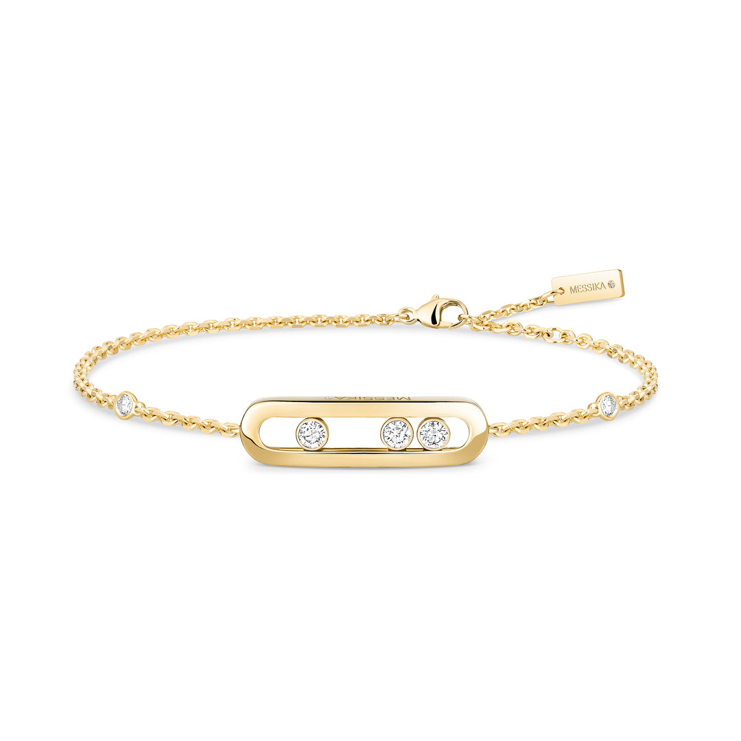 Messika Baby Move Bracelet in 18k Yellow Gold and Diamonds