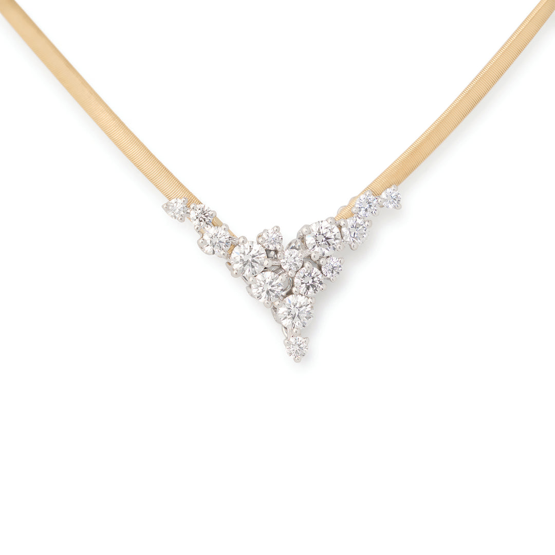 Collier Marco Bicego Marrakech en or jaune 18k diamants CG862_B_YW_M5