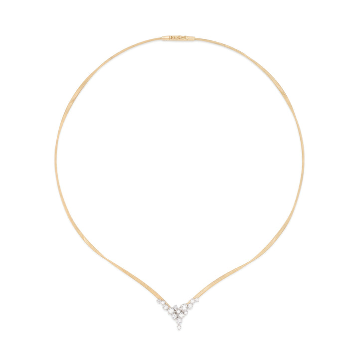 Collier Marco Bicego Marrakech en or jaune 18k diamants CG862_B_YW_M5
