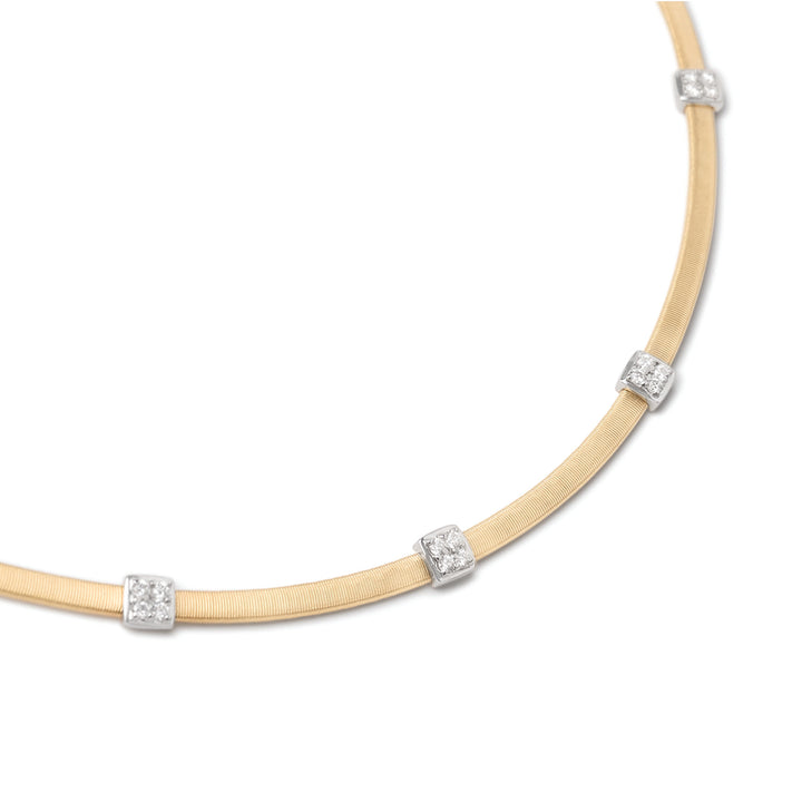 Collier Marco Bicego Masai en or jaune 18k diamants CG730_B_YW_M5