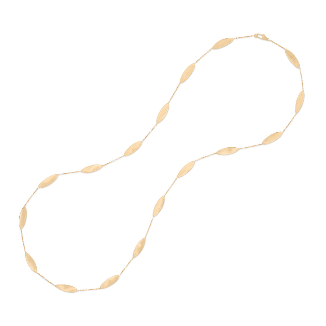 Collier long Marco Bicego Lunaria Twist en or jaune 18K CB2897_Y_02