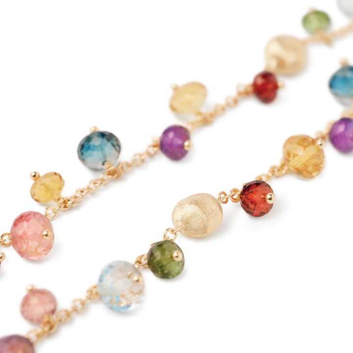 Collier Marco Bicego Africa Gemstones en or jaune 18k pierres multicolores CB2781_MIX02_Y_02