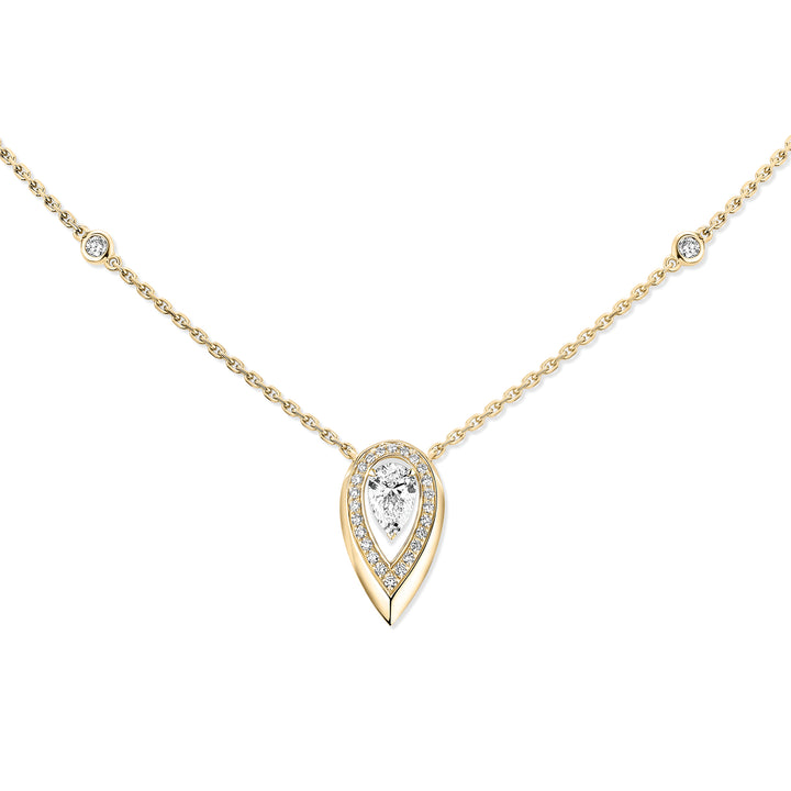 Collier Messika Fiery en or jaune 18k et diamants 13239-YG