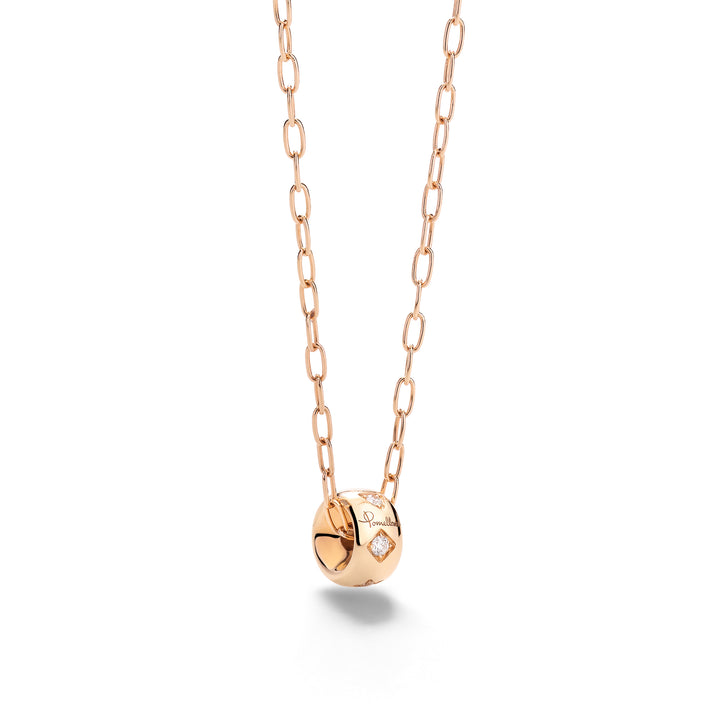 Collier Pomellato Iconica en or rose 18k diamants PCB7122-O7000-DB000