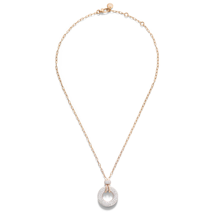 Collier Pomellato Iconica en or rose 18k diamants PCC4042-O7WHR-DB000