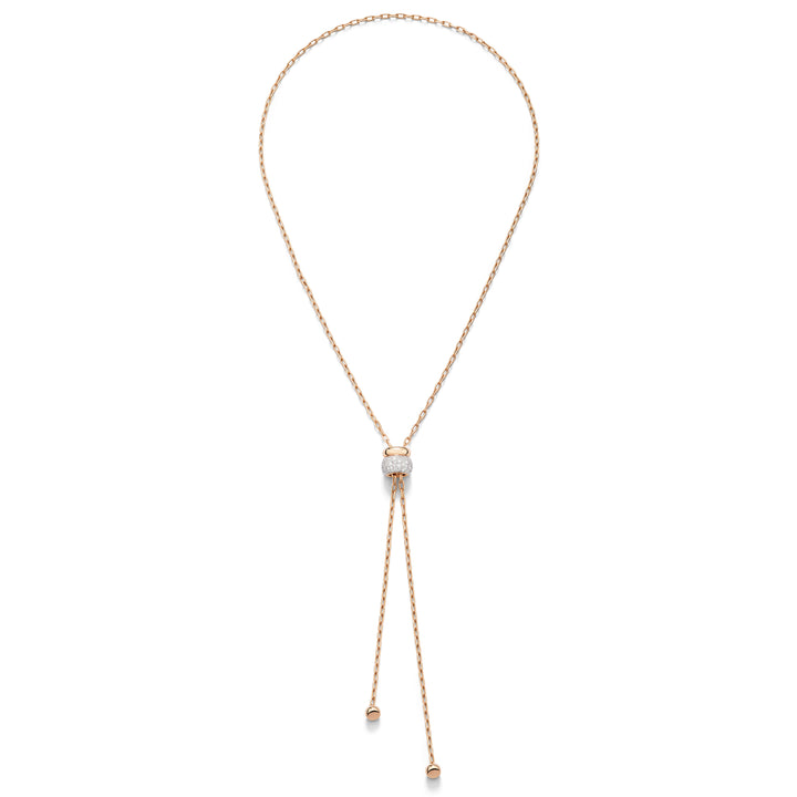 Collier lariat Pomellato Iconica en or rose 18k diamants PCC5001-O7WHR-DB000