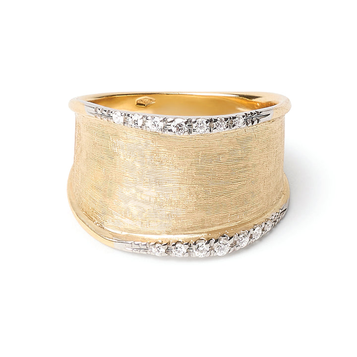 Bague Marco Bicego Lunaria en or jaune 18k diamants AB550_B_YW_Q6