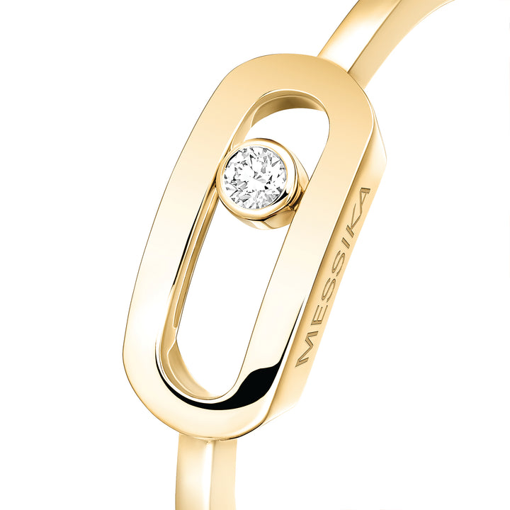 Bague Messika Move Uno en or jaune 18k et diamant 10055-YG