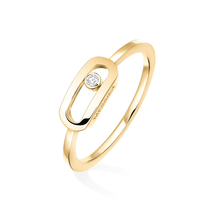 Bague Messika Move Uno en or jaune 18k et diamant 10055-YG