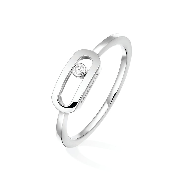 Bague Messika Move Uno en or blanc 18k et diamant 10055-WG