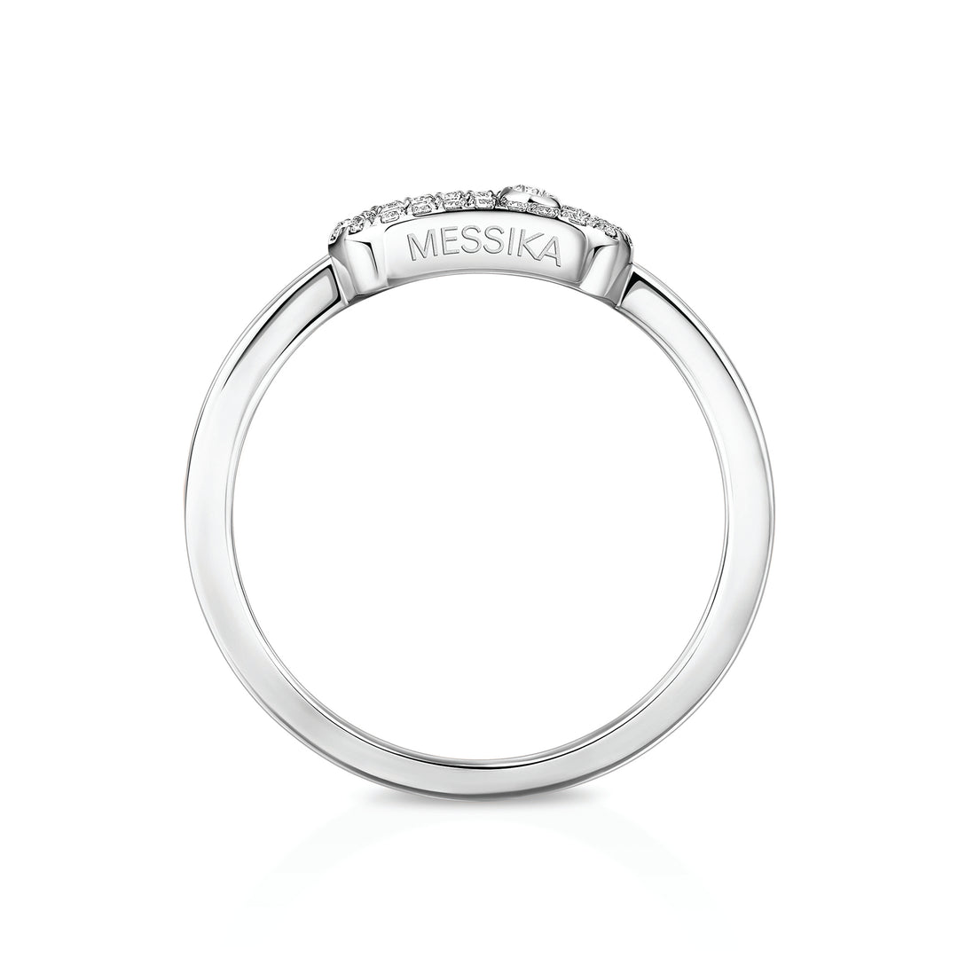 Bague Messika Move Uno en or blanc 18k et diamants 04705-WG