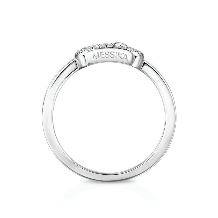 Bague Messika Move Uno en or blanc 18k et diamants 04705-WG