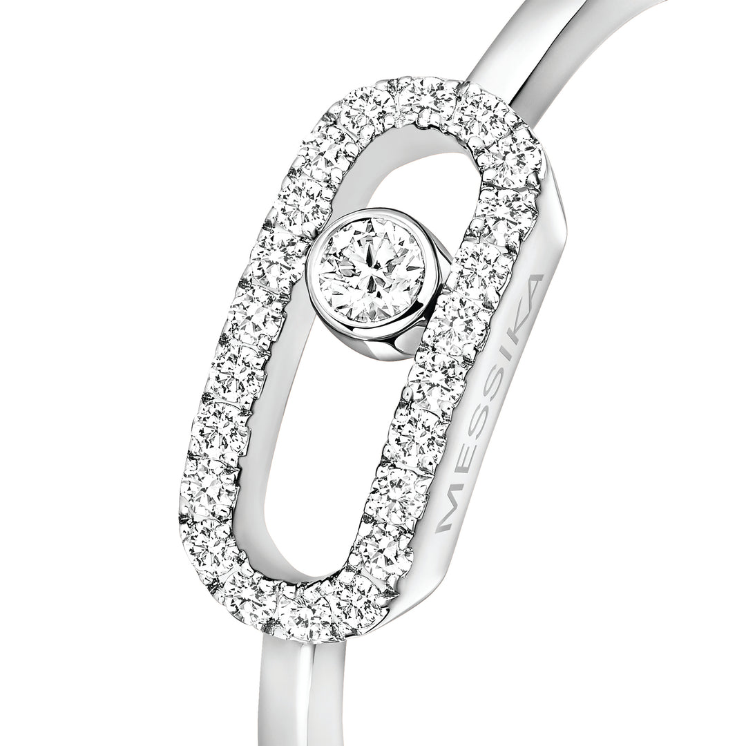 Bague Messika Move Uno en or blanc 18k et diamants 04705-WG