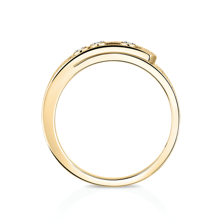 Bague Messika Move Noa en or jaune 18k et diamants 14482-YG-54