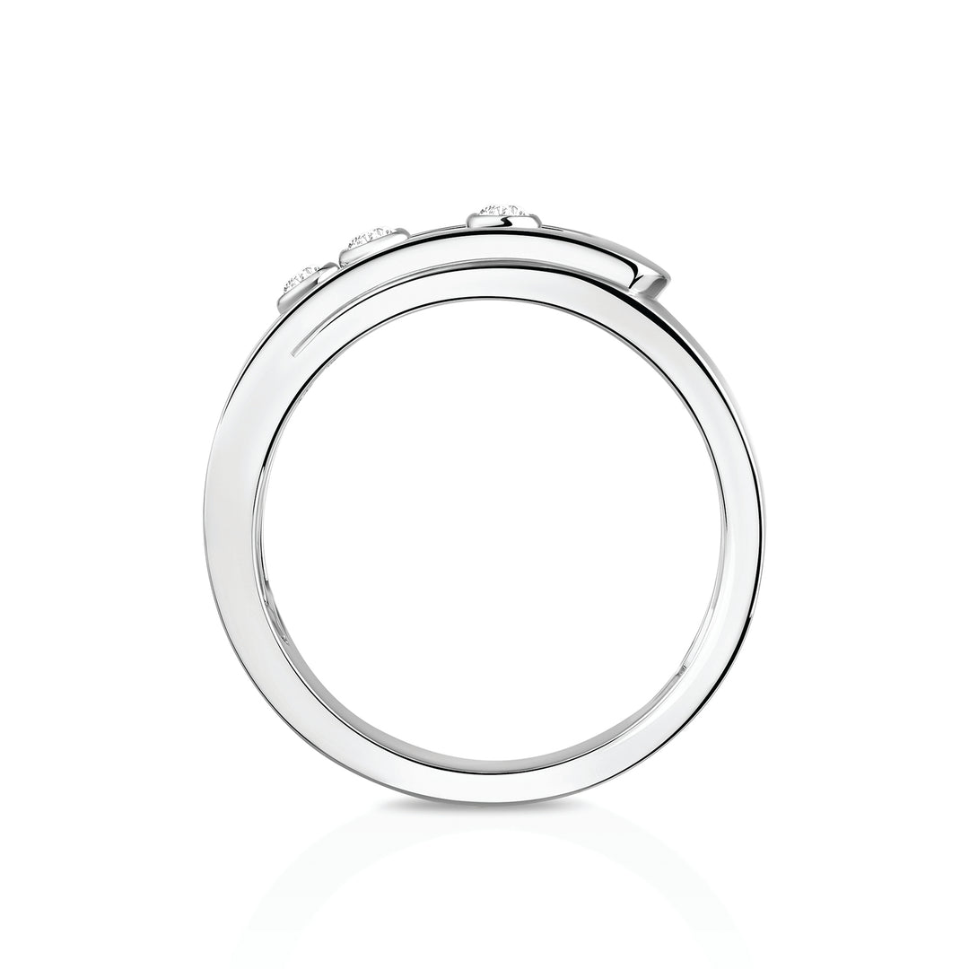Bague Messika Move Noa en or blanc 18k et diamants 06262-WG