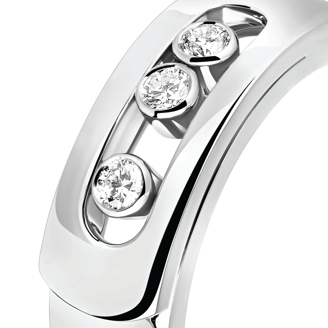 Bague Messika Move Noa en or blanc 18k et diamants 06262-WG