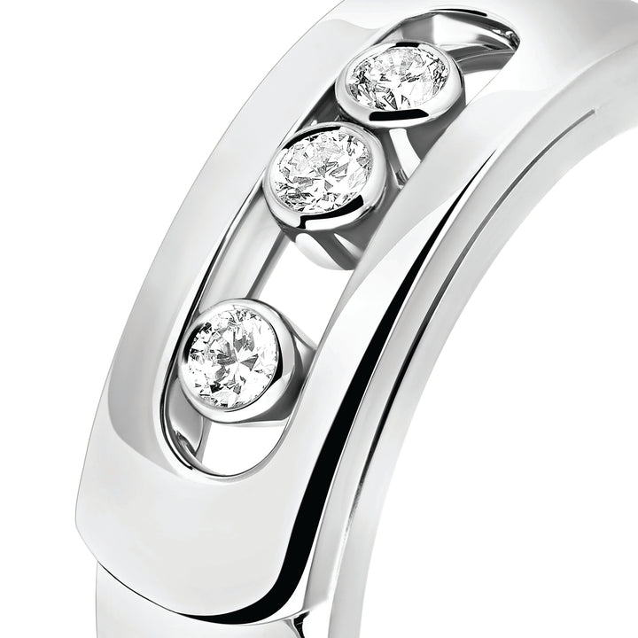 Bague Messika Move Noa en or blanc 18k et diamants 06262-WG