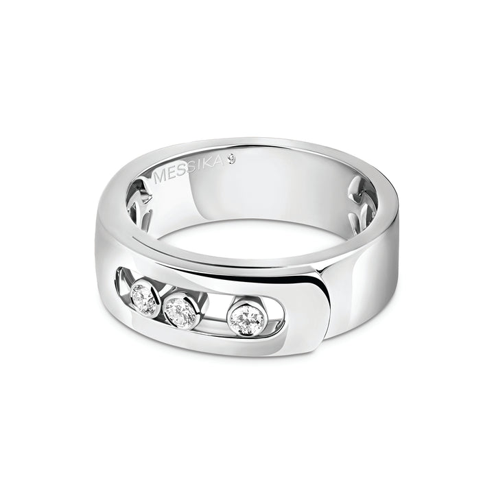 Bague Messika Move Noa en or blanc 18k et diamants 06262-WG