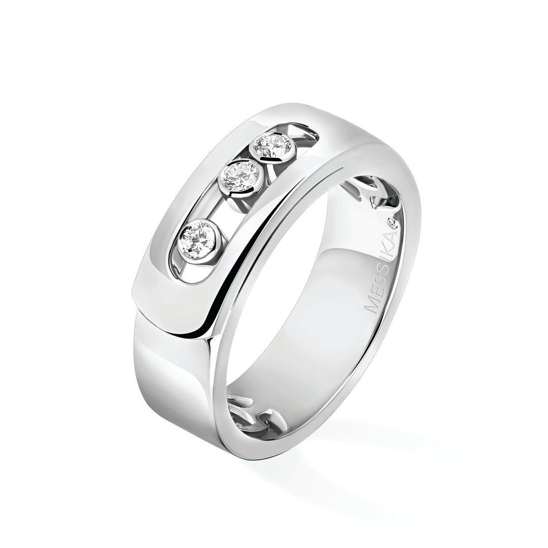 Bague Messika Move Noa en or blanc 18k et diamants 06262-WG