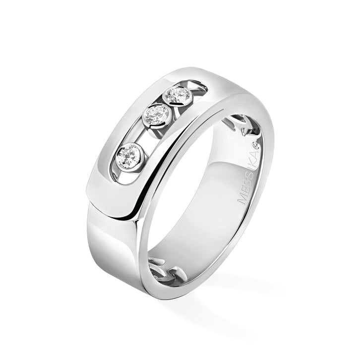 Bague Messika Move Noa en or blanc 18k et diamants 06262-WG