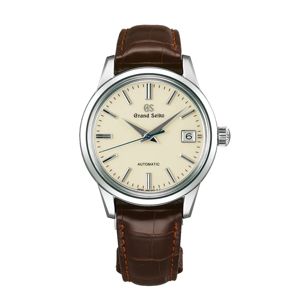 Montre Grand Seiko Elegance automatique en acier inoxydable bracelet cuir 39.5mm SBGR261