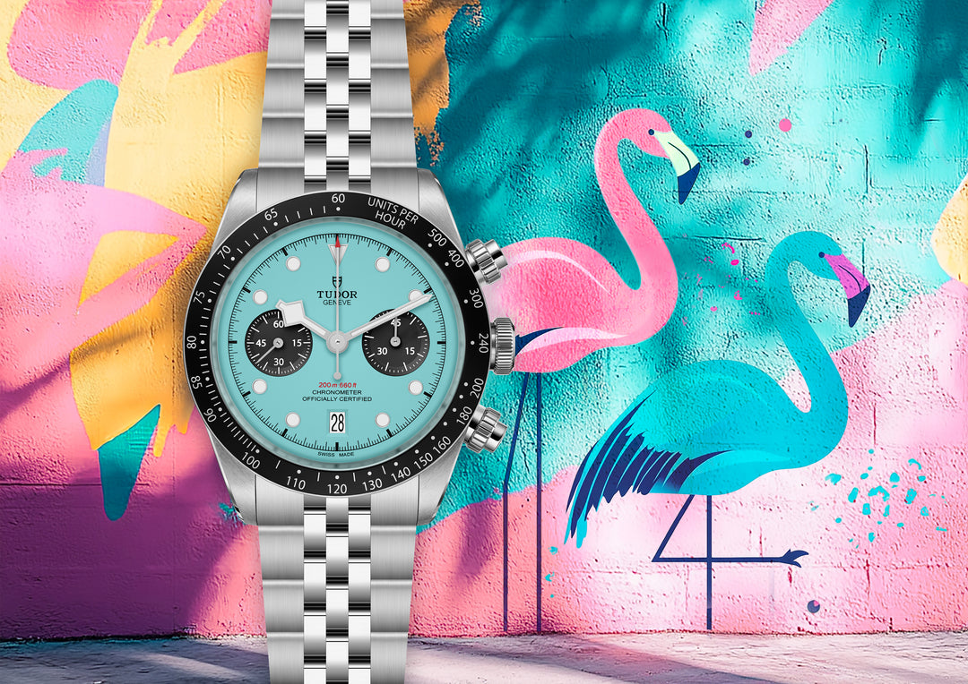 Tudor Black Bay “Flamingo Blue”