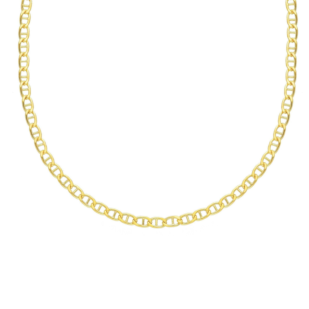 Chaine en or jaune 18K style Ancre de 2.4mm