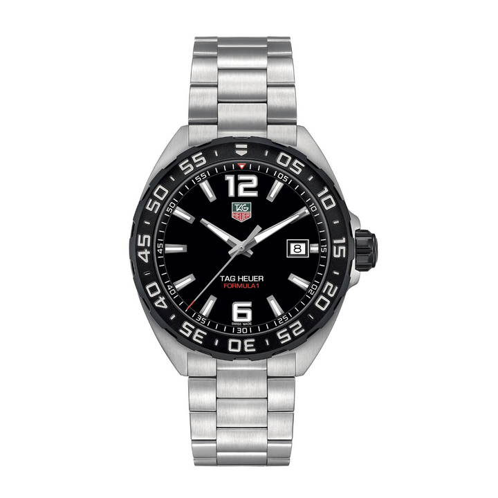 Montre TAG Heuer Formula 1 Date quartz en acier inoxydable 41 mm WAZ1110.BA0875