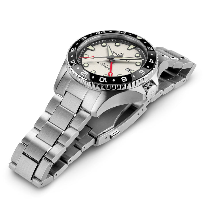 Hamilton Khaki Navy Scuba Automatic GMT Stainless Steel 43 mm Watch H82555150