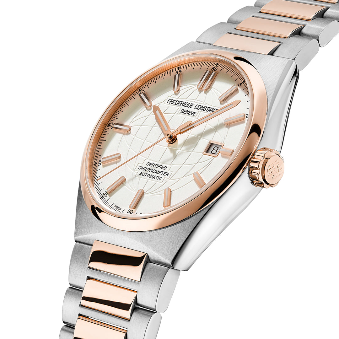 Montre Frédérique Constant Highlife Automatic COSC en acier ton or rose 41 mm FC-303V4NH2B