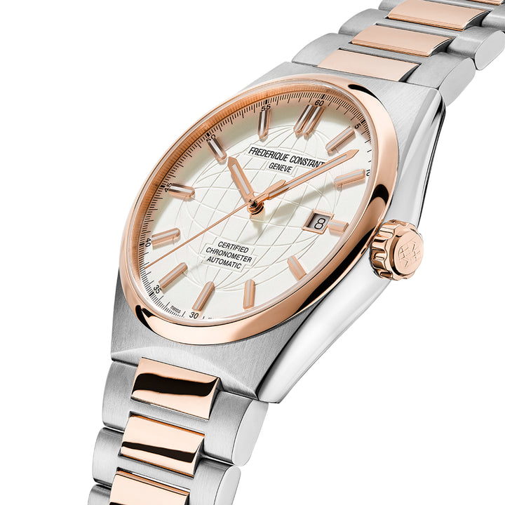Montre Frédérique Constant Highlife Automatic COSC en acier ton or rose 41 mm FC-303V4NH2B