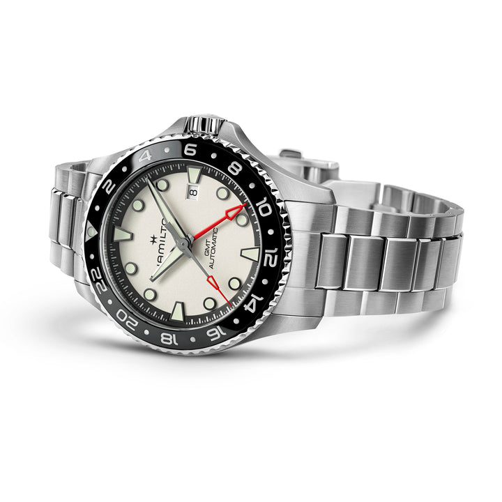Hamilton Khaki Navy Scuba Automatic GMT Stainless Steel 43 mm Watch H82555150