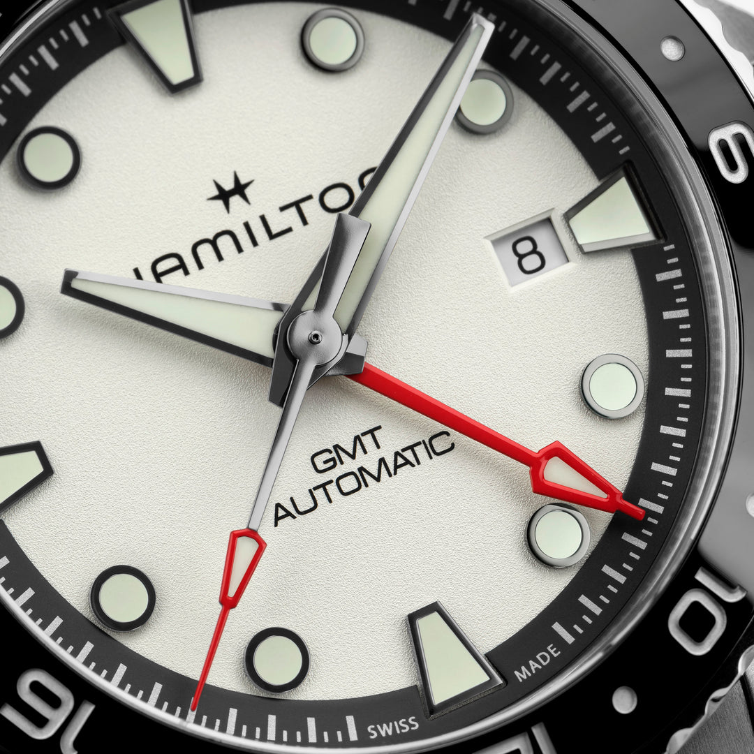 Hamilton Khaki Navy Scuba Automatic GMT Stainless Steel 43 mm Watch H82555150