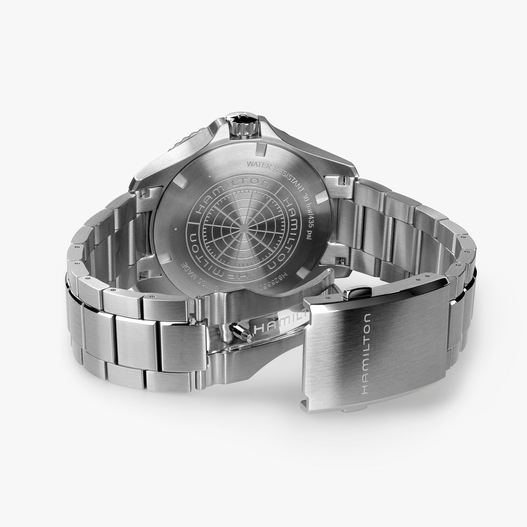 Hamilton Khaki Navy Scuba Automatic GMT Stainless Steel 43 mm Watch H82555150