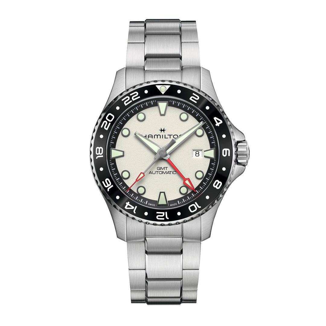 Hamilton Khaki Navy Scuba Automatic GMT Stainless Steel 43 mm Watch H82555150