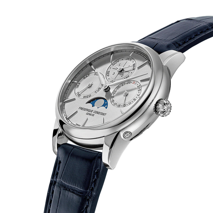 Montre Frédérique Constant Classic Perpetual Calendar Manufacture en acier 40 mm FC-776S3H6